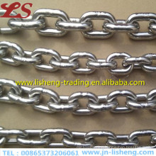 Iron DIN766 Short Galvanized Steel Link Chain